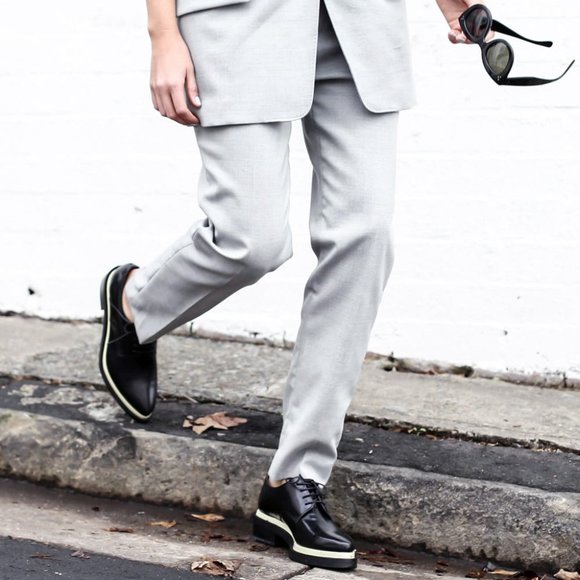 Acne Studios Shoes - Acne Studios snakeskin derby Acne shoes brogues